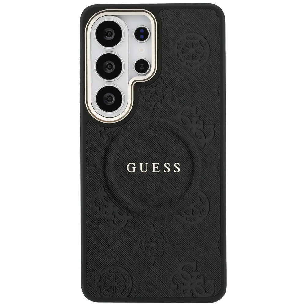 Husă Guess Samsung Galaxy S26 Ultra Saffiano Peony Embossed Ring – imagine 1