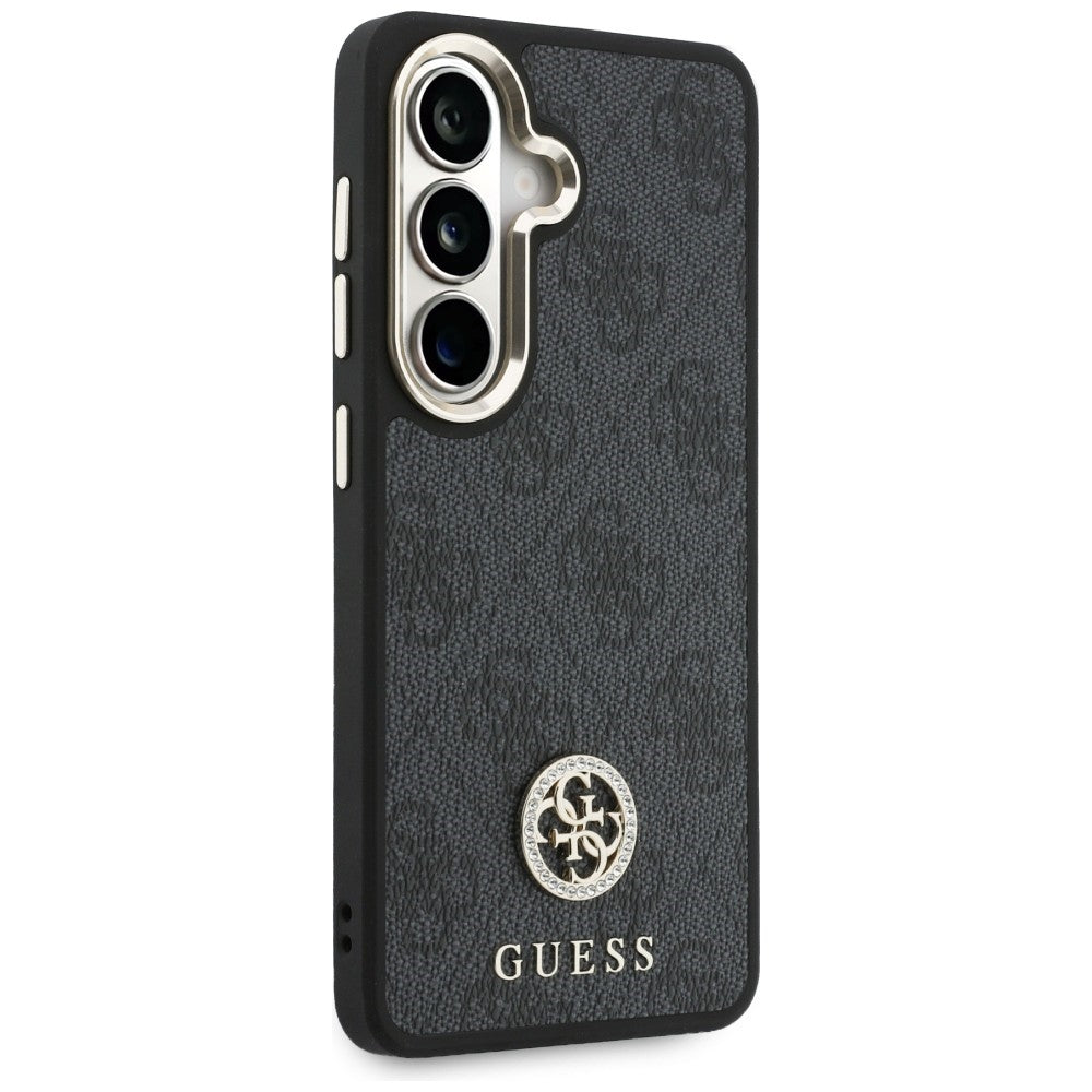 Husă Guess Samsung Galaxy S26 4G Big Rhinestone Triangle Strap, negru – imagine 2