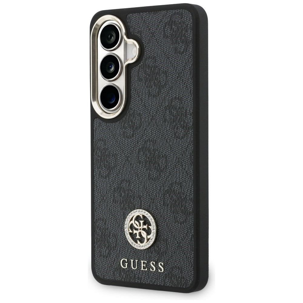 Husă Guess Samsung Galaxy S26 4G Big Rhinestone Triangle Strap, negru – imagine 3