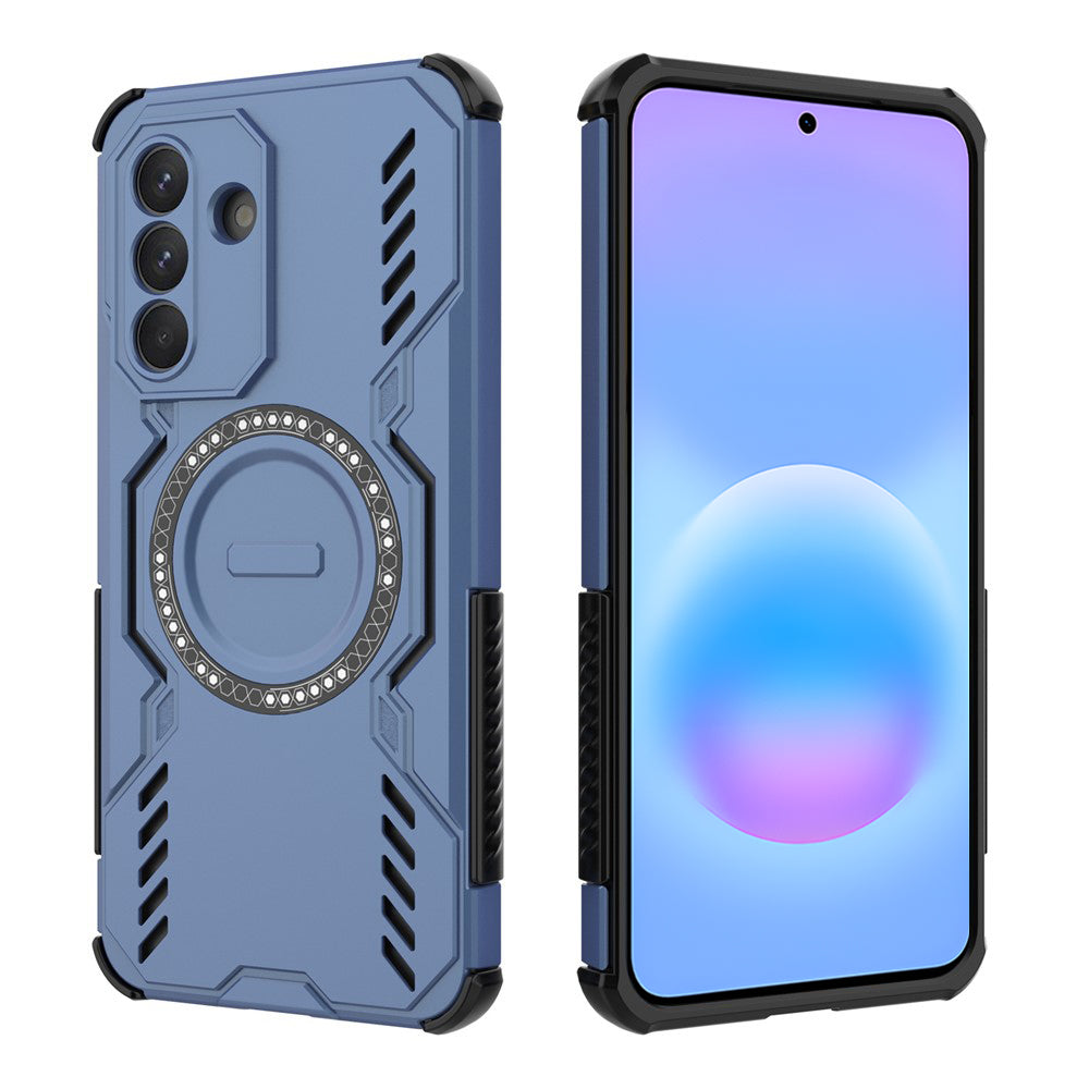 Husă Techsuit ArmorMag MagSafe Galaxy A57 5G – Albastru – imagine 7
