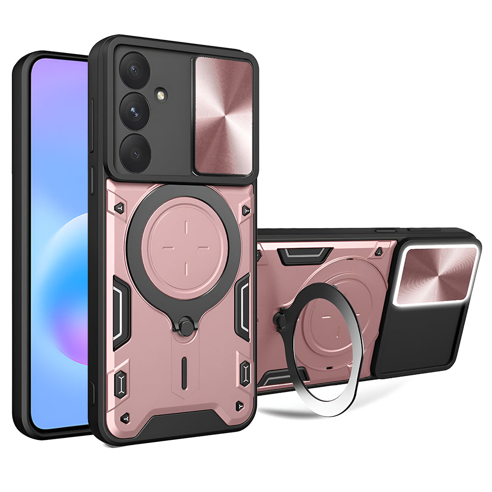 Husă Techsuit CamGuard Pro Galaxy A57 5G – Auriu roz – imagine 10