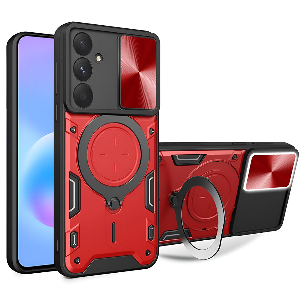 Husă Techsuit CamGuard Pro Galaxy A57 5G – Roșu – imagine 8