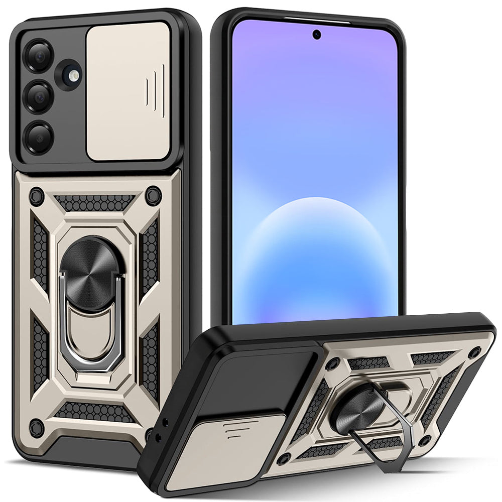 Husă Techsuit CamShield Galaxy A57 5G – Auriu – imagine 3