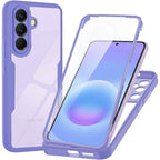 Husă 360 Techsuit ColorVerse cu folie de ecran Galaxy A57 5G – Mov – imagine 1