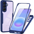 Husă 360 Techsuit ColorVerse cu folie de ecran Galaxy A57 5G – Albastru – imagine 4