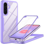 Husă 360 Techsuit ColorVerse cu folie de ecran Galaxy A37 5G – Mov – imagine 3