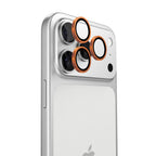 Protecție lentile Torras Lensguard iPhone 17 Pro / 17 Pro Max – Portocaliu – imagine 5 din 8
