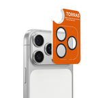 Protecție lentile Torras Lensguard iPhone 17 Pro / 17 Pro Max – Argintiu – imagine 8 din 8
