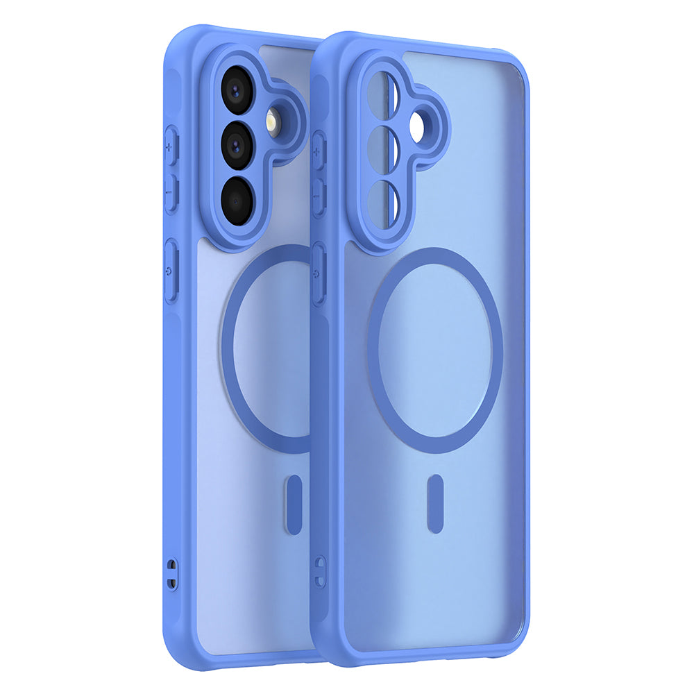 Husă Techsuit HaloFrost II MagSafe Galaxy A56 5G – Bleu – imagine 10