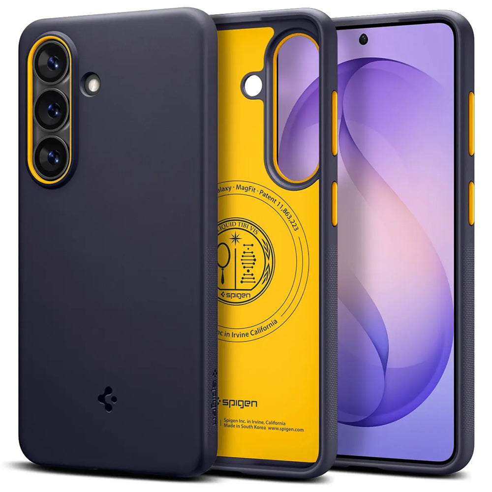 Husă Caseology Nano Pop MagSafe Galaxy S26 – Blueberry Navy (bleumarin) – imagine 10