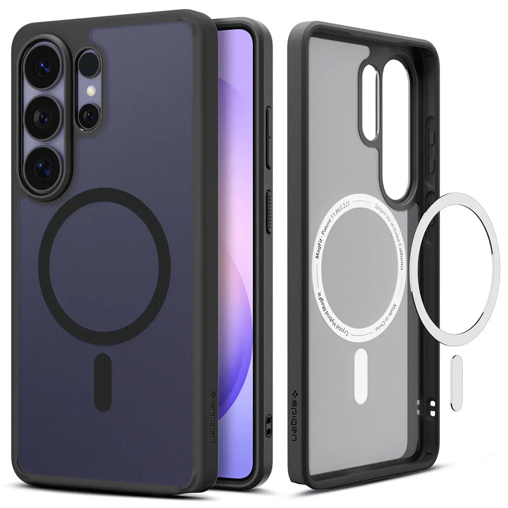 Husă Spigen Ultra Hybrid MagSafe Galaxy S26 Ultra – Frost Black (negru mat translucid) – imagine 16