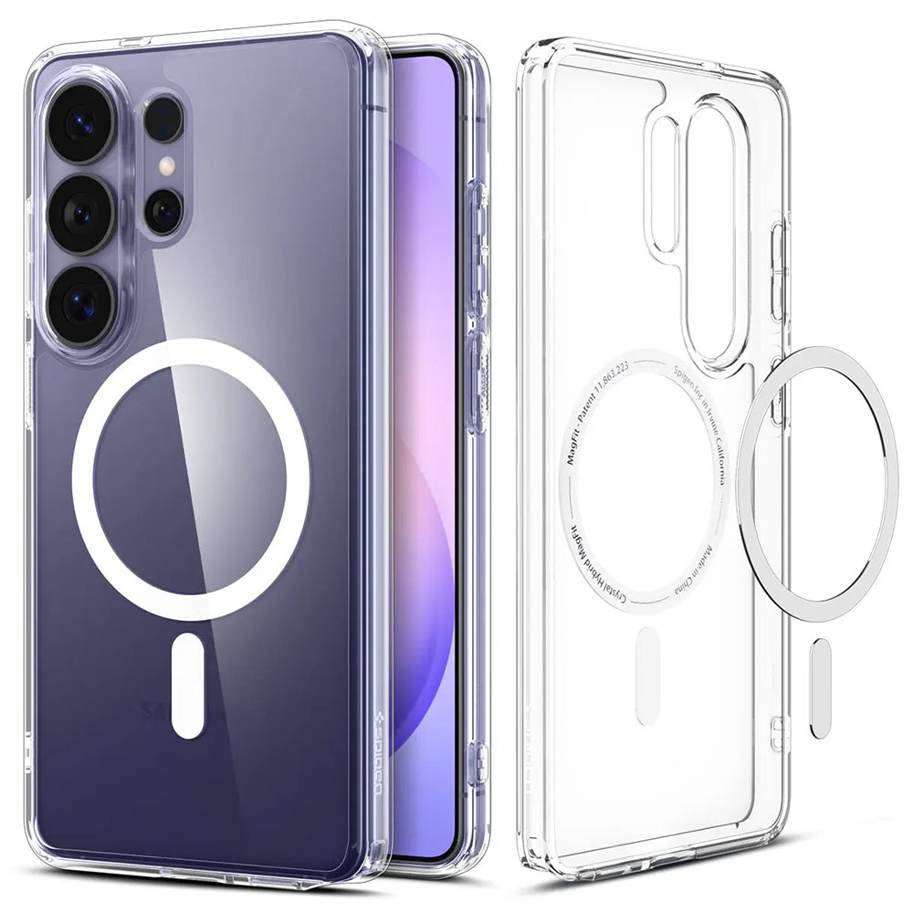 Husă Spigen Ultra Hybrid MagSafe Galaxy S26 Ultra – Transparent / Alb – imagine 7