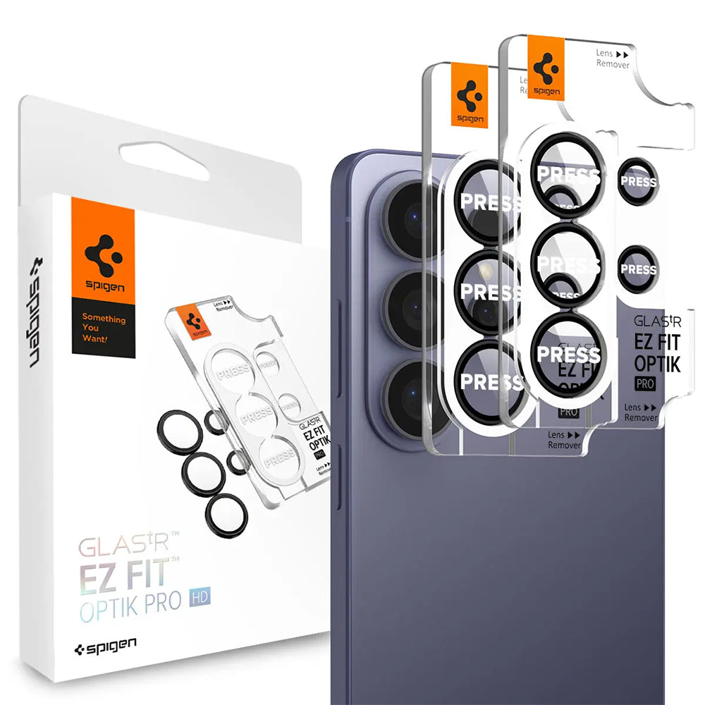 Protecție cameră Spigen Optik.tR EZ Fit Pro HD S26 Ultra, 2 buc. – imagine 1