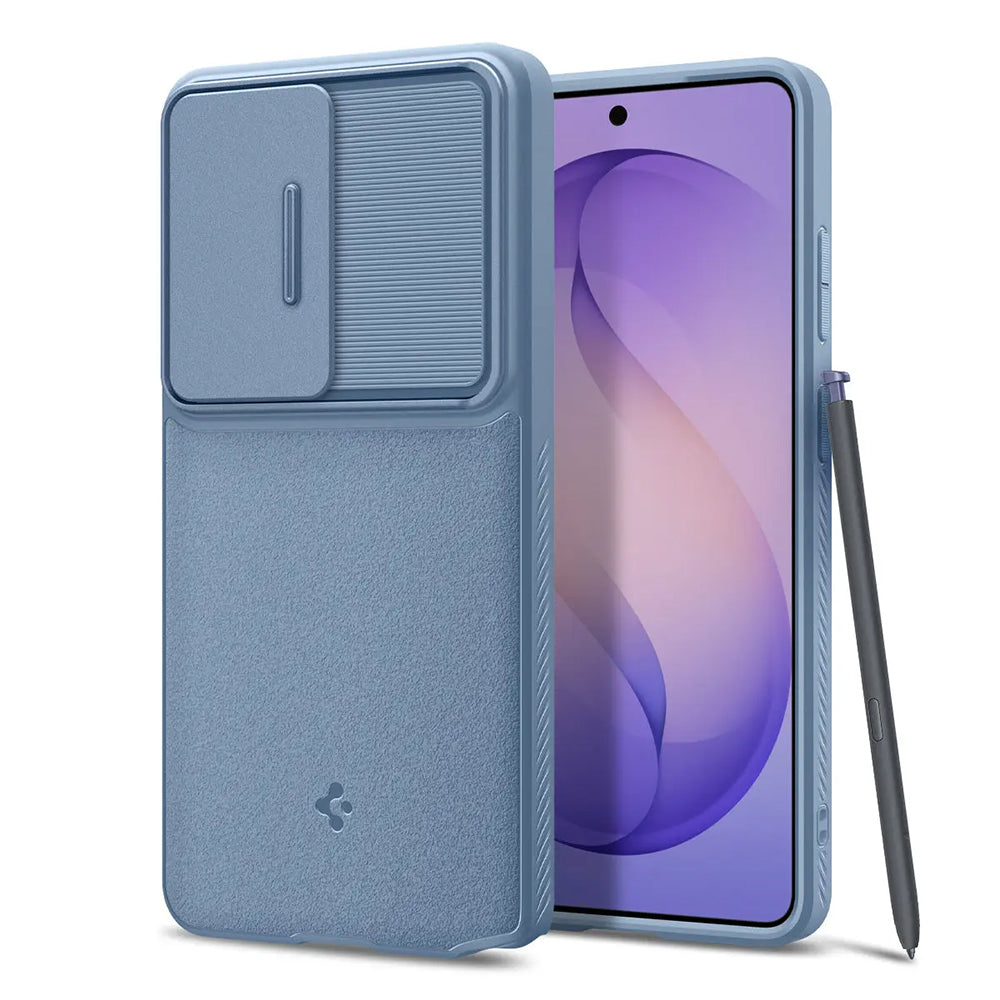 Husă Spigen Optik Armor Galaxy S26 Ultra – Albastru deschis – imagine 8