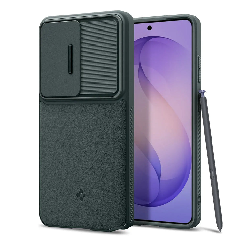 Husă Spigen Optik Armor Galaxy S26 Ultra – Abyss Green (verde) – imagine 5