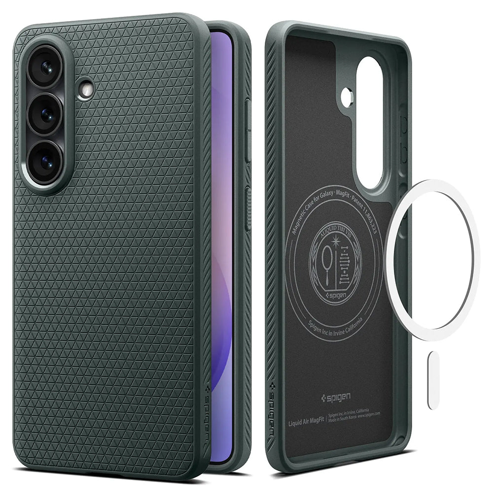 Husă Spigen Liquid Air MagSafe Galaxy S26+ – Abyss Green (verde) – imagine 8