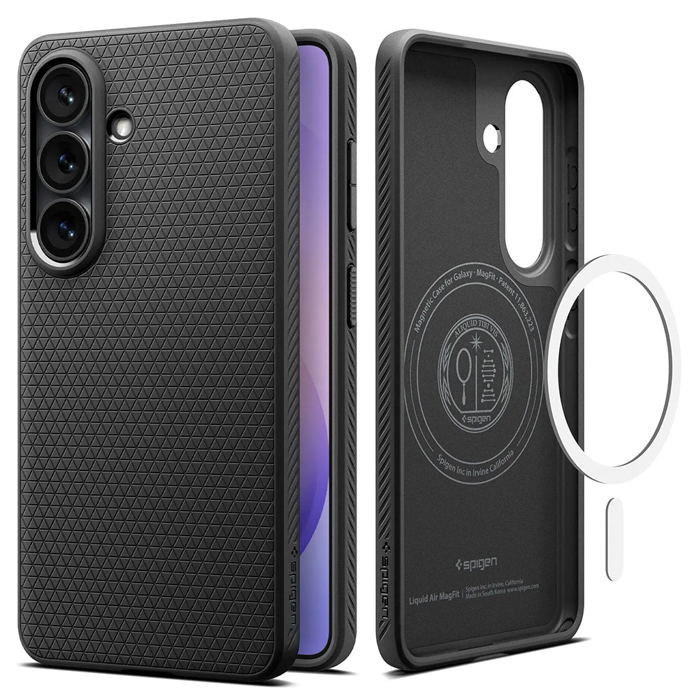Husă Spigen Liquid Air MagSafe Galaxy S26+ – Negru mat – imagine 2