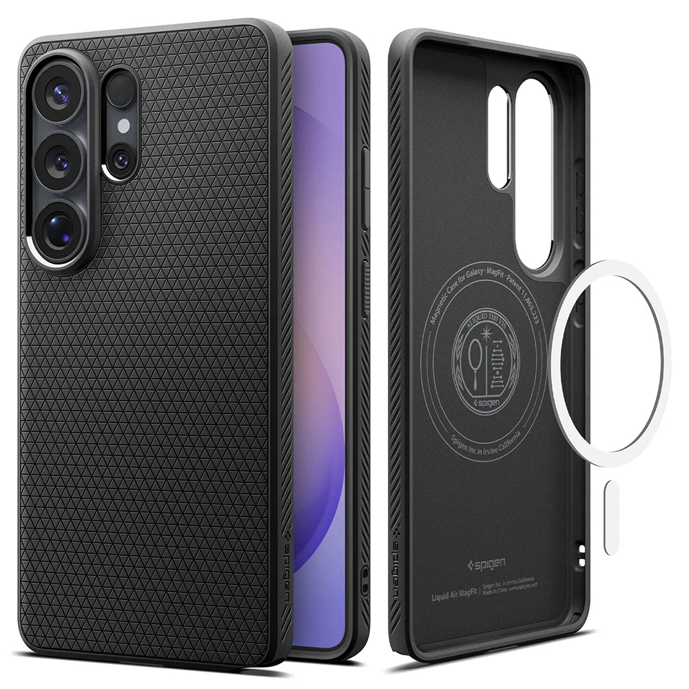 Husă Spigen Liquid Air MagSafe Galaxy S26 Ultra – Negru mat – imagine 2