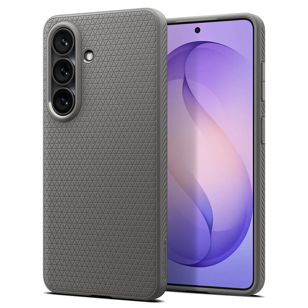 Husă Spigen Liquid Air Galaxy S26 – Marble Grey (gri) – imagine 7