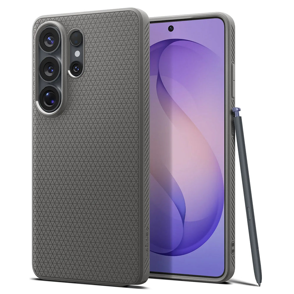 Husă Spigen Liquid Air Galaxy S26 Ultra – Marble Grey (gri) – imagine 7