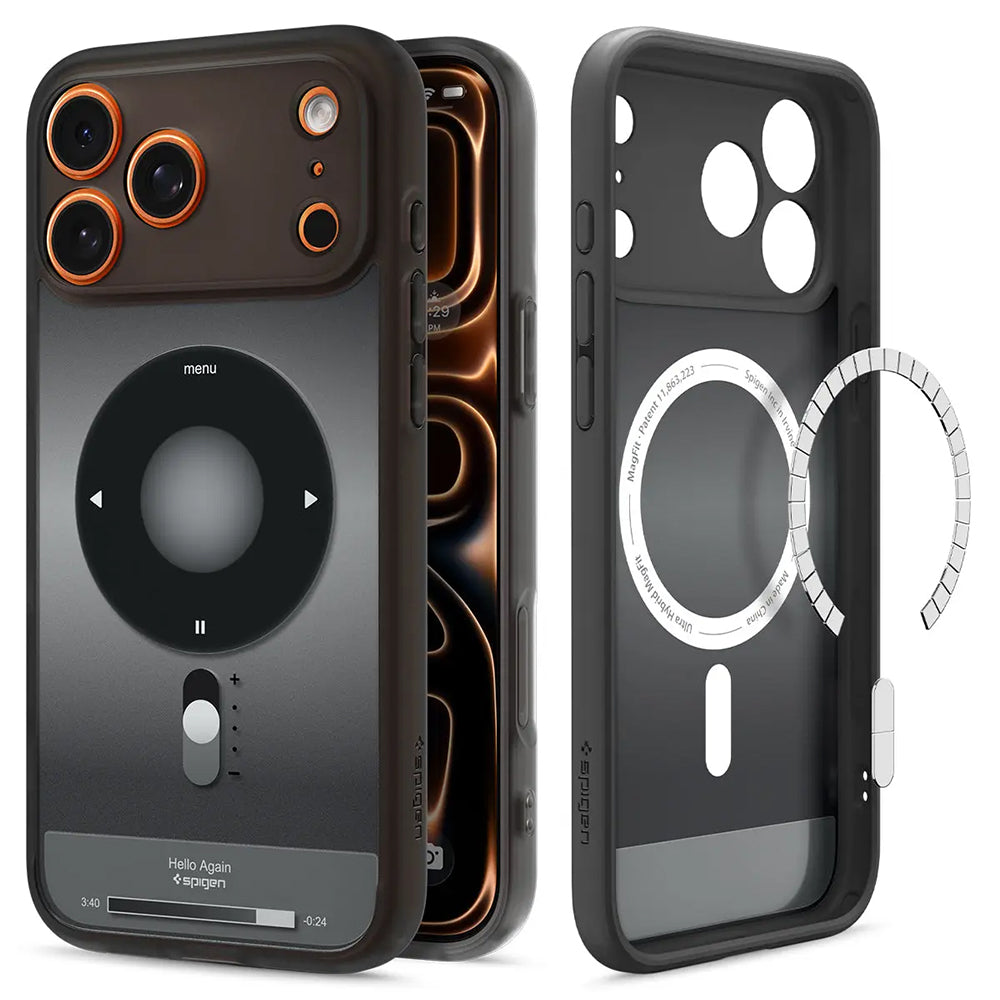 Husă Spigen Ultra Hybrid Classic MagSafe iPhone 17 Pro – Negru – imagine 1