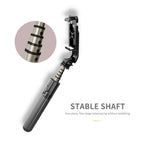 Selfie stick cu trepied și telecomandă Bluetooth, 83 cm – Techsuit L03 – imagine 2