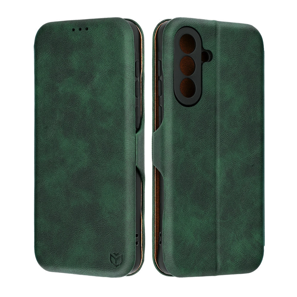 Husă flip Techsuit Safe Wallet Plus Galaxy A37 5G / A36 5G – Verde – imagine 4