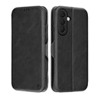 Husă flip Techsuit Safe Wallet Plus Galaxy A57 5G – Negru – imagine 1