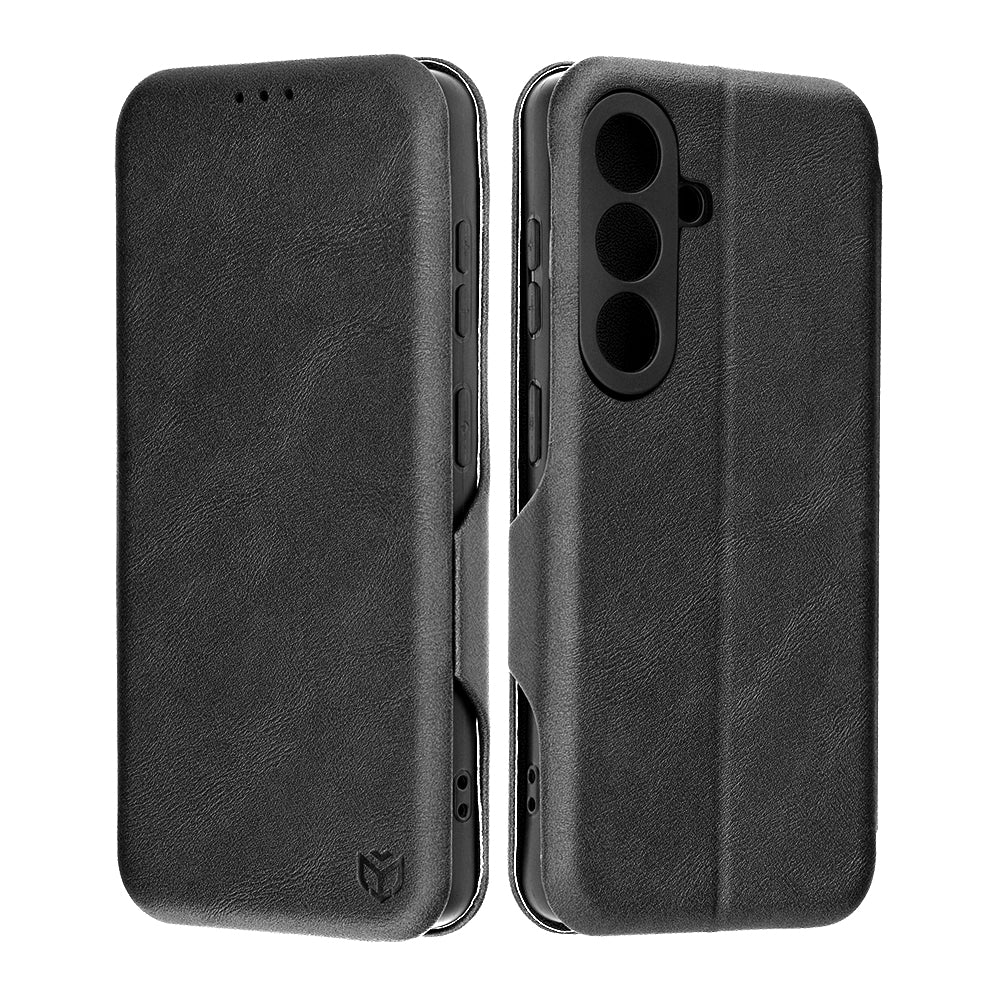 Husă flip Techsuit Safe Wallet Plus Galaxy S26 – Negru – imagine 4