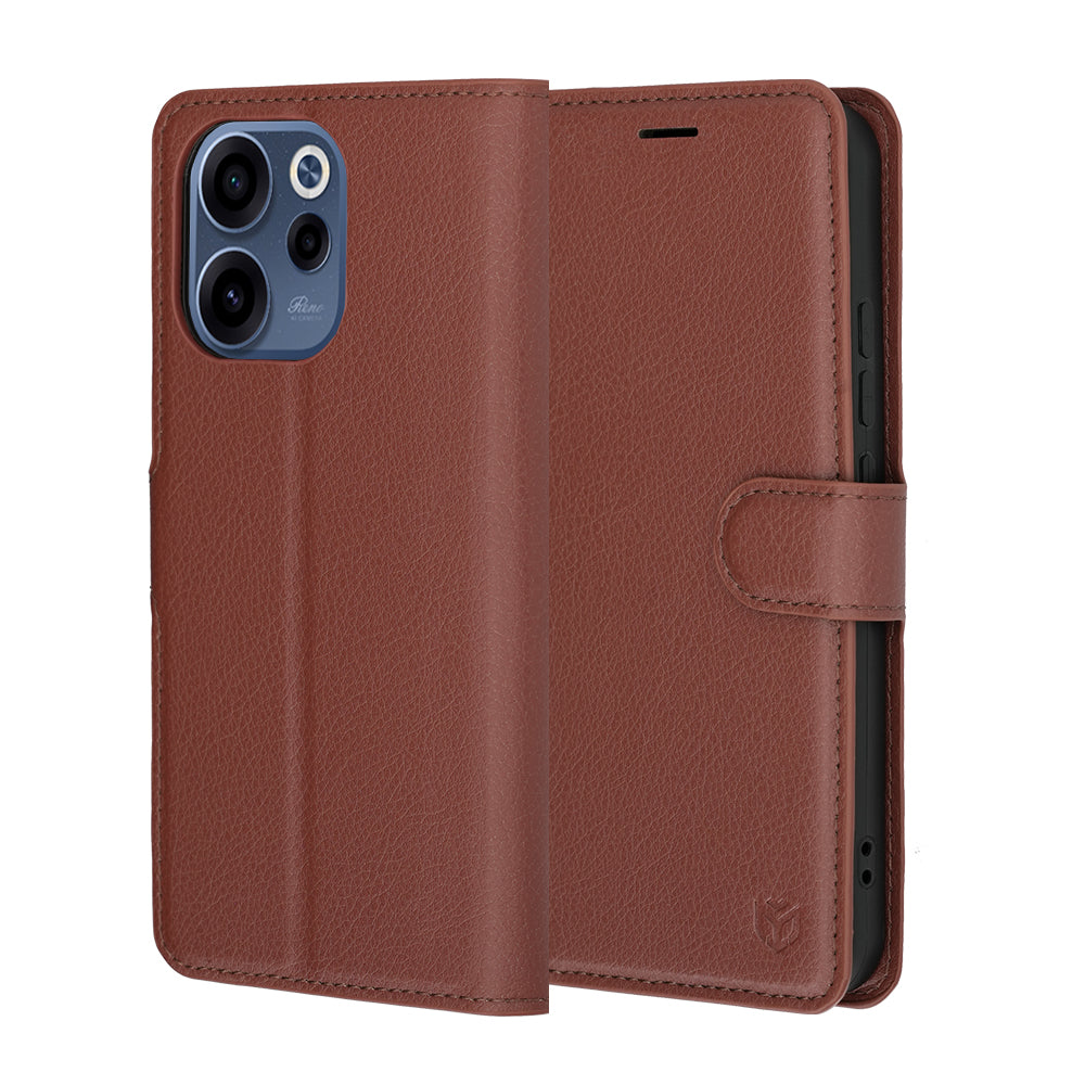 Husă Oppo Reno15 F / Reno15 FS 5G tip portofel Techsuit Leather Folio – imagine 1