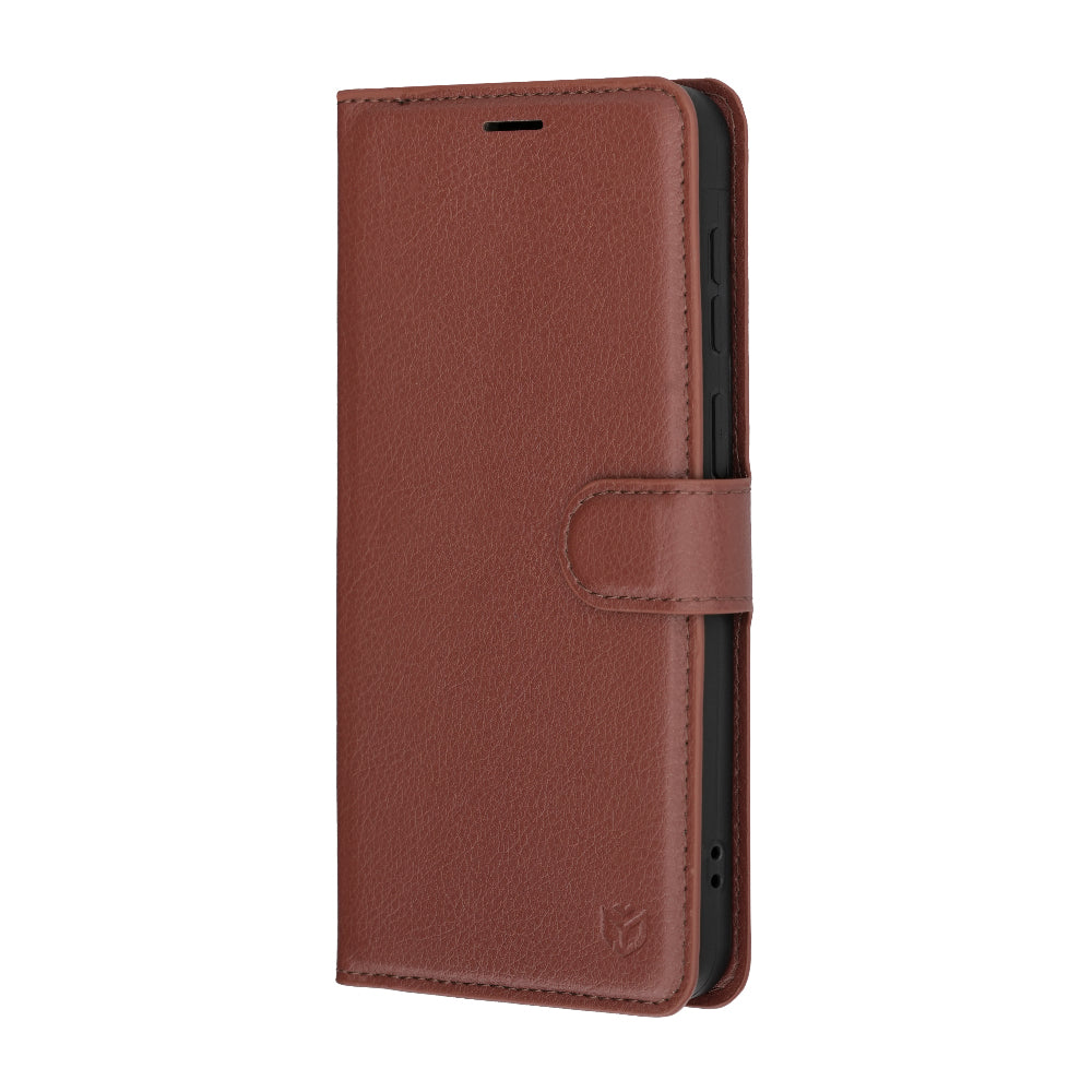 Husă portofel Techsuit Leather Folio Galaxy A37 5G / A36 5G – Maro – imagine 4
