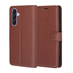 Husă portofel Techsuit Leather Folio Galaxy A57 5G – Maro – imagine 7