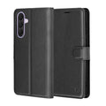 Husă portofel Techsuit Leather Folio Galaxy A57 5G – Negru – imagine 1