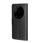 Husă Xiaomi 17 Ultra tip portofel Techsuit Leather Folio, negru – imagine 5