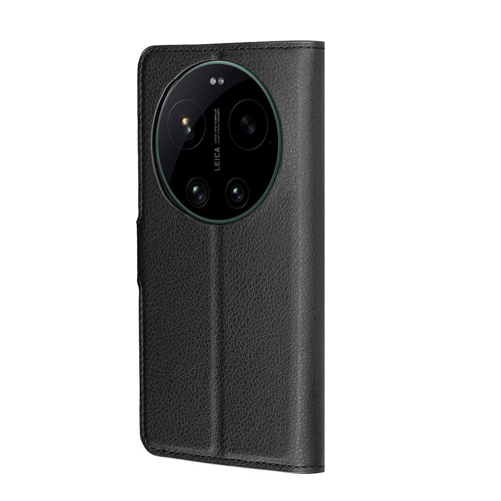 Husă Xiaomi 17 Ultra tip portofel Techsuit Leather Folio, negru – imagine 5