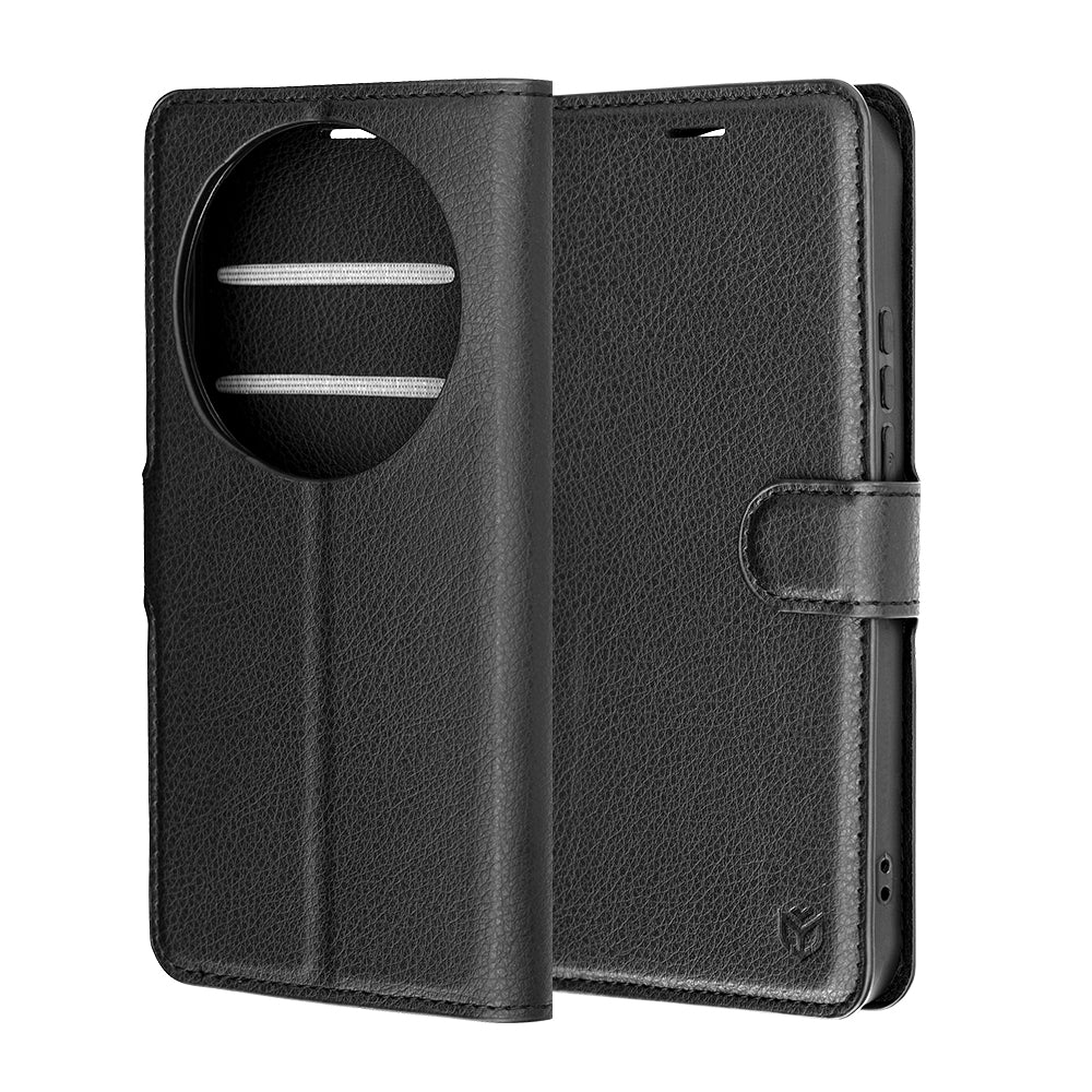 Husă Xiaomi 17 Ultra tip portofel Techsuit Leather Folio, negru – imagine 6