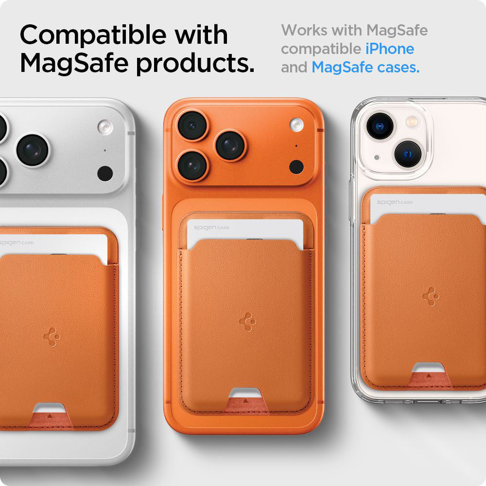 Portofel MagSafe Spigen Valentinus MagFit 3 carduri – imagine 6