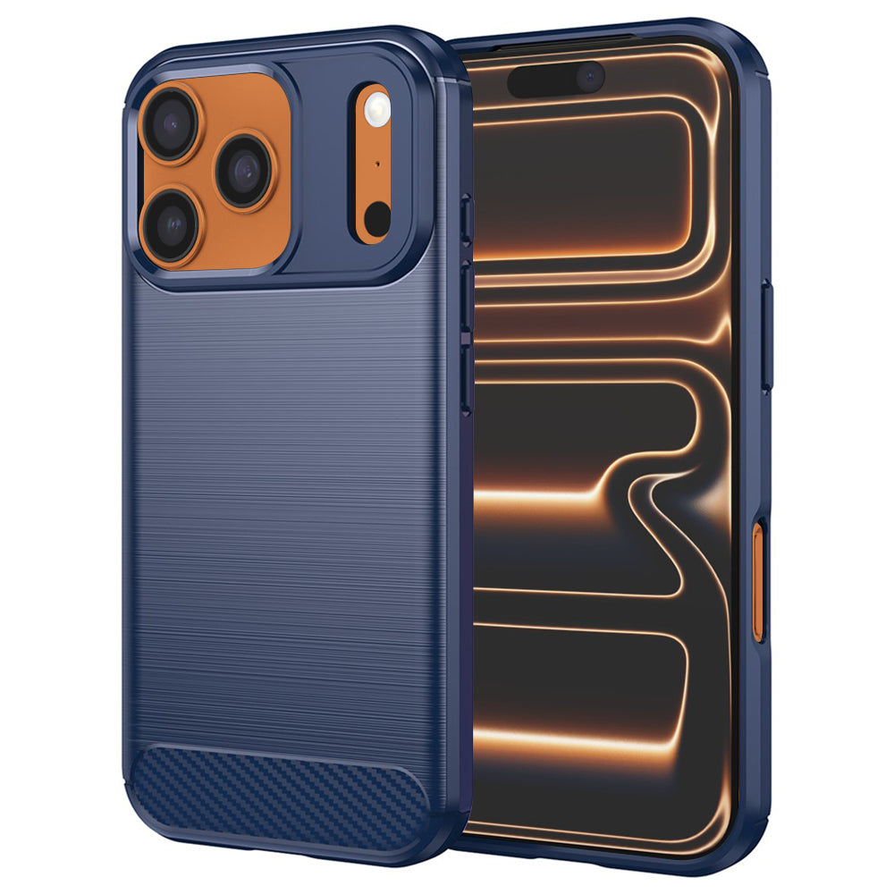 Husă Techsuit Carbon Silicone iPhone 17 Pro Max – imagine 1