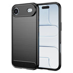 Husă Techsuit Carbon Silicone iPhone Air – Negru – imagine 3