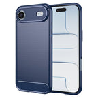 Husă Techsuit Carbon Silicone iPhone Air – Albastru – imagine 1