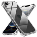 Husă transparentă Techsuit Shockproof Clear Silicone iPhone 16e / 17e – Transparent – imagine 1