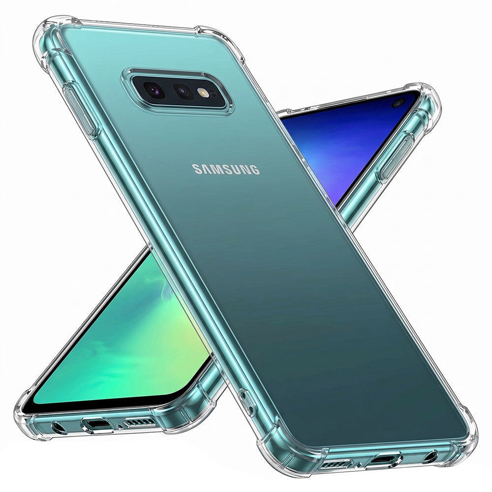 Husă transparentă Techsuit Shockproof Clear Silicone Galaxy S10e – Transparent – imagine 1
