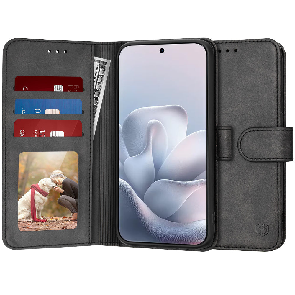 Husă Motorola Edge 70 Fusion flip Techsuit Diary Book, negru – imagine 1