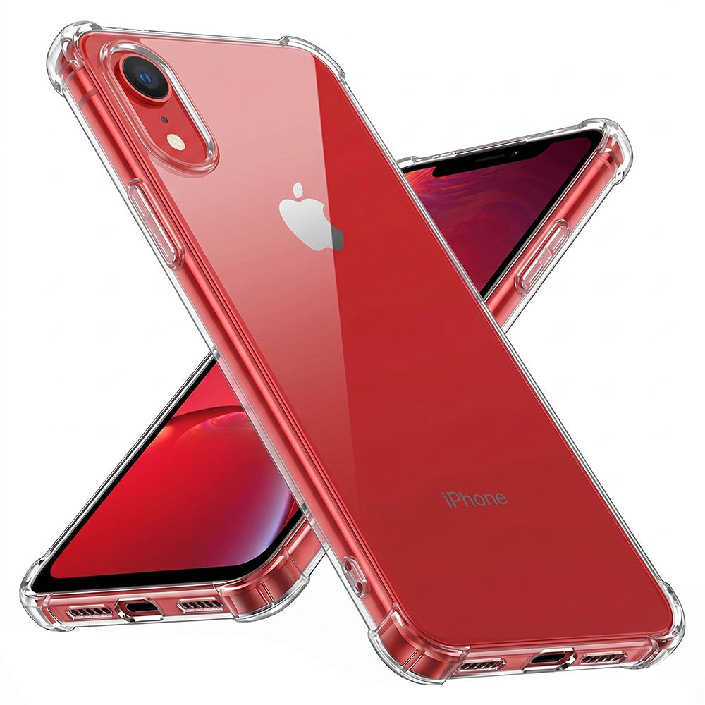 Husă transparentă Techsuit Shockproof Clear Silicone iPhone XR – imagine 1