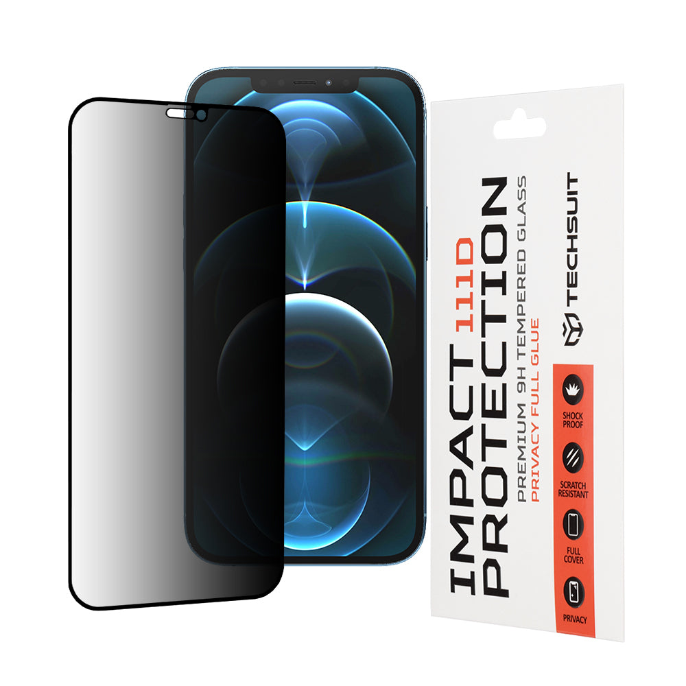 Folie privacy Techsuit iPhone 12 Pro Max, anti-spion – imagine 1