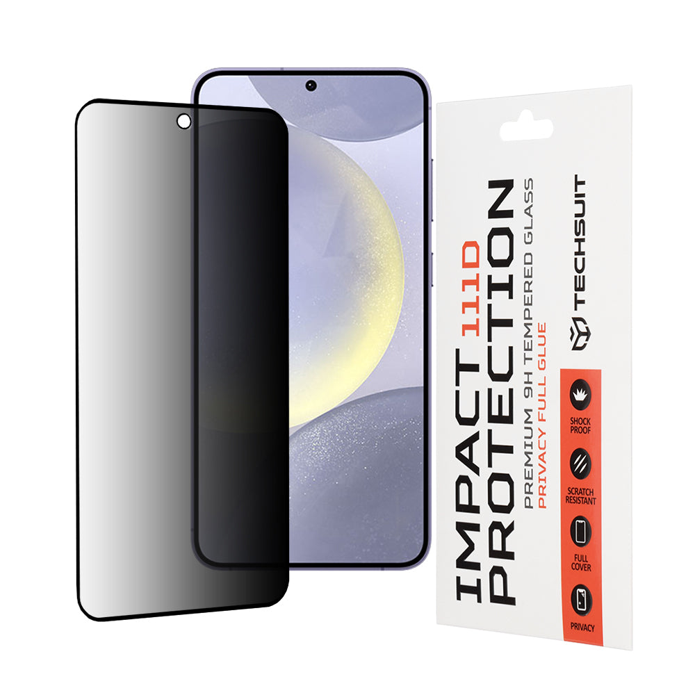 Folie privacy Techsuit Galaxy S24+ / S25 Plus, anti-spion – imagine 1