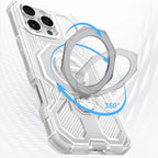 Husă Honor 400 Lite Techsuit Carbon Shield PRO, alb transparent – imagine 2