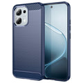 Husă Oppo A6 Pro 4G / A6 Pro 5G Techsuit Carbon Silicone, albastru – imagine 1