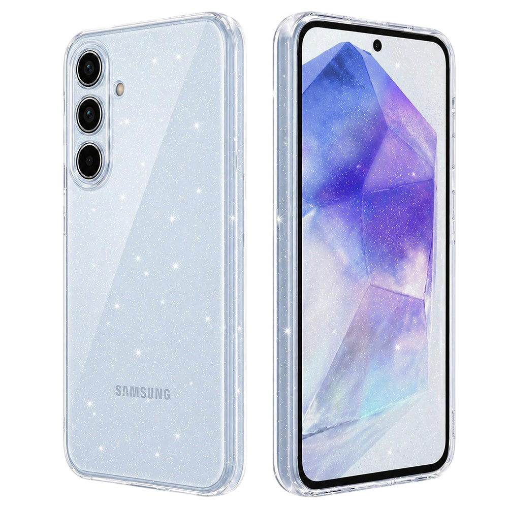 Husă Techsuit SparkleSkin cu glitter Galaxy A55 5G – imagine 1