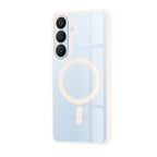Husă transparentă Techsuit MagSafe Pro Galaxy S26 Plus – Roz nude – imagine 15